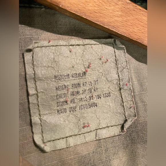 Military Surplus Vintage Camo Shirt/Jacket - Picture 5 of 5